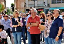 Carmen Picazo se suma a la concentración en sanidad de Plataforma Pro-servicios de la Comarca de Tomelloso