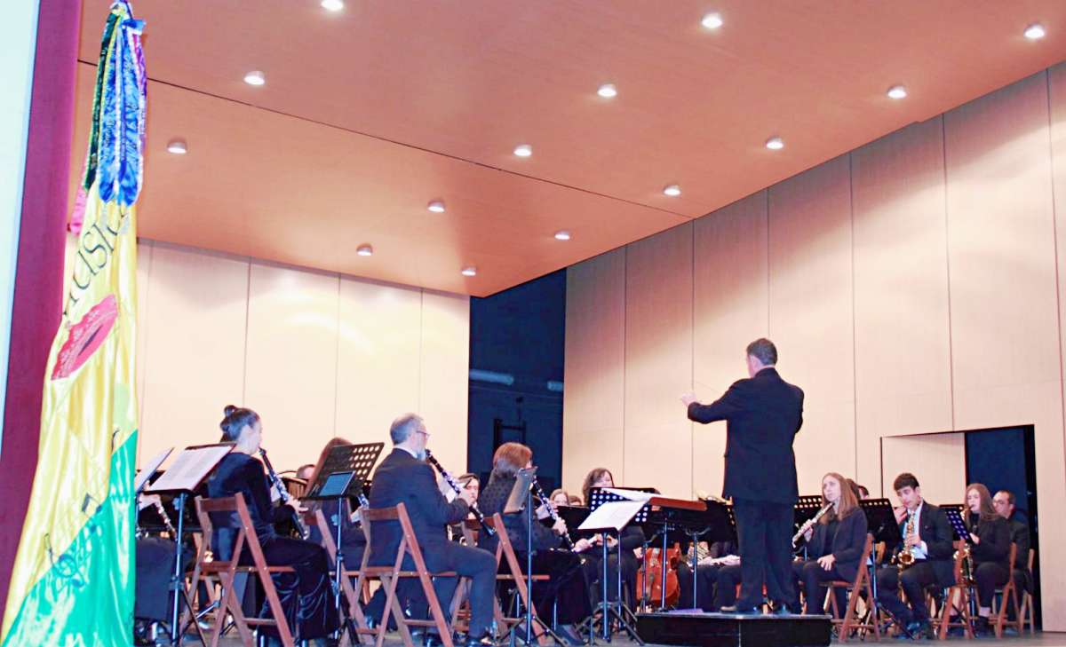 Excelente concierto de la Unión Musical Ciudad de Tomelloso para celebrar Santa Cecilia
