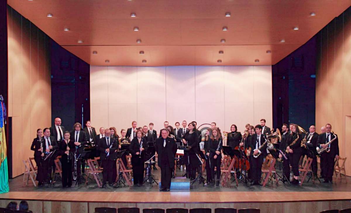 Excelente concierto de la Unión Musical Ciudad de Tomelloso para celebrar Santa Cecilia
