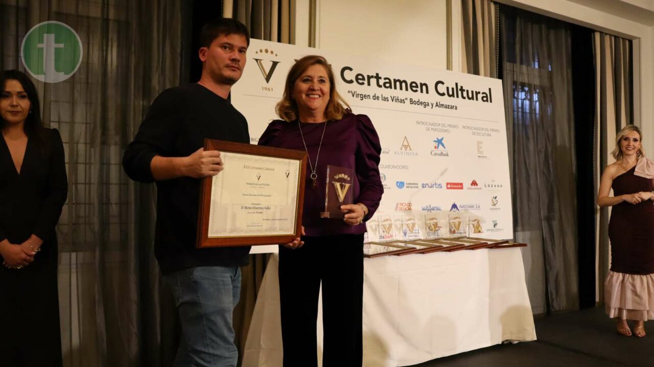 Virgen de las Viñas Bodega-Almazara entrega los premios de su Certamen Cultural en Madrid