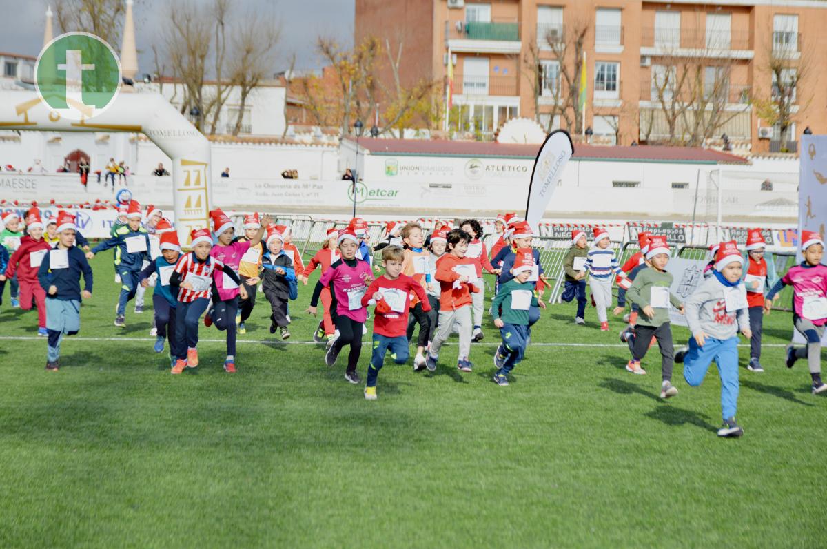 Centenares de niñas y niños de Tomelloso llenan de ilusión navideña el Estadio Paco Gálvez