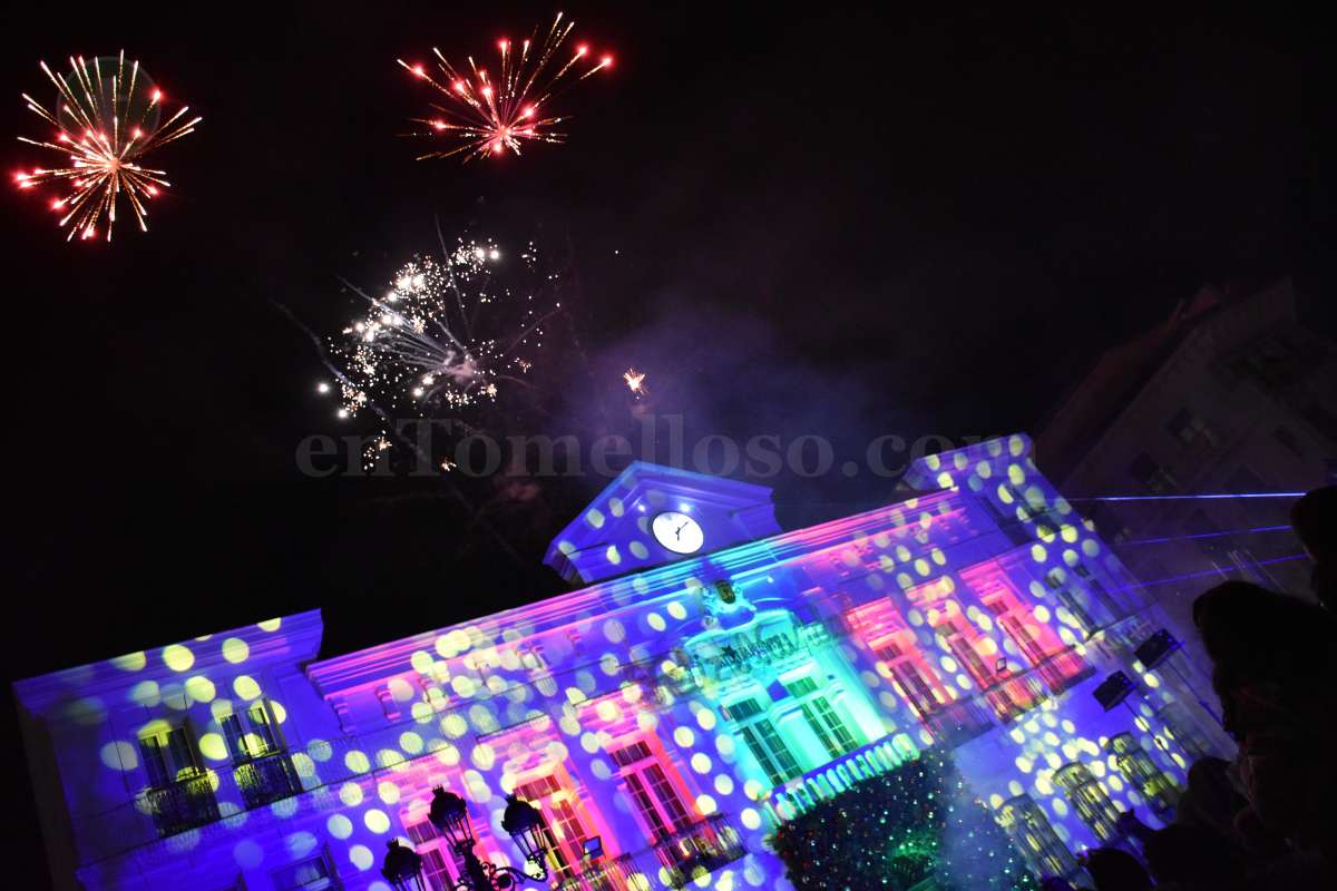 La plaza de Tomelloso, escenario de un gran espectáculo de luz, sonido y fuego
