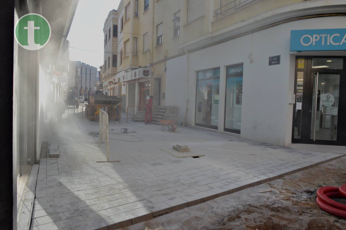 La calle Galileo ultima su puesta a punto tras dos meses de obras