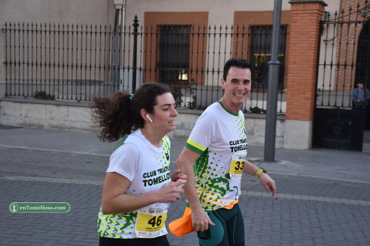 Antonio Benito y Laura Gallego, ganadores de la San Silvestre Tomellosera 2022