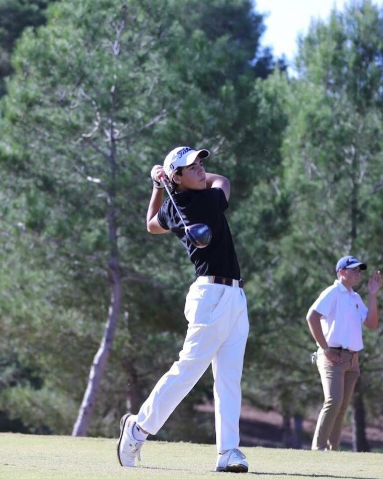 Gonzalo Rodríguez: "Mi objetivo es irme a EEUU a estudiar e intentar ser jugador profesional de golf"