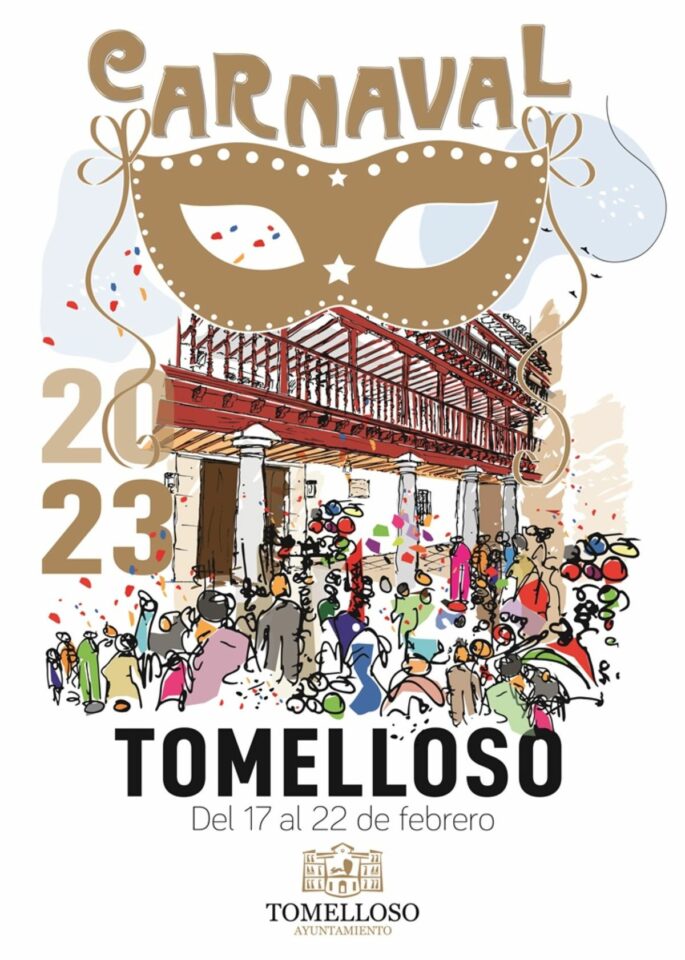 El carnaval 2023 de Tomelloso ya tiene cartel oficial y ha sido creado por Manuel Vargas