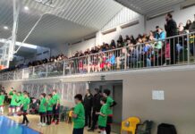 120 niños y niñas participan en el encuentro infantil del baloncesto provincial en Tomelloso