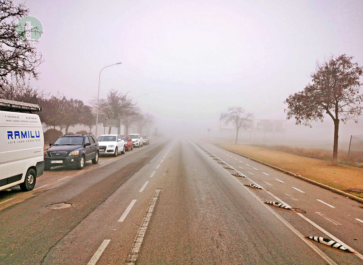 Mañana de niebla en Tomelloso