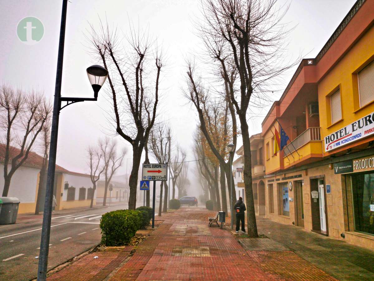 Mañana de niebla en Tomelloso