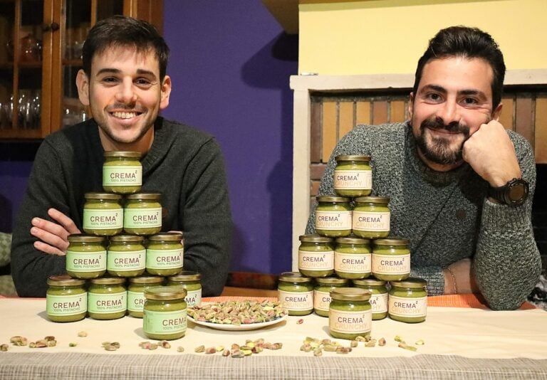 Cremacuadrado, el nuevo «jugo de pistacho» elaborado por dos jóvenes en Ciudad Real