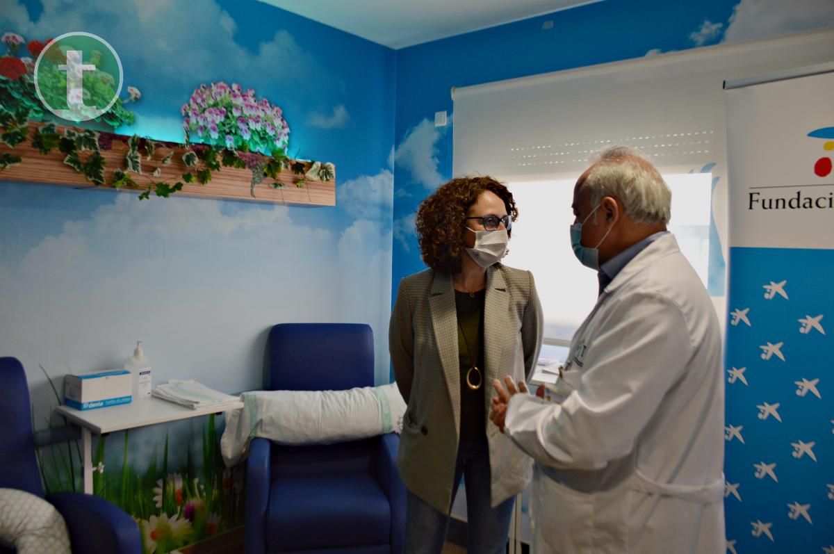 El Hospital de Tomelloso inaugura una nueva sala de lactancia y cuidados perinatales