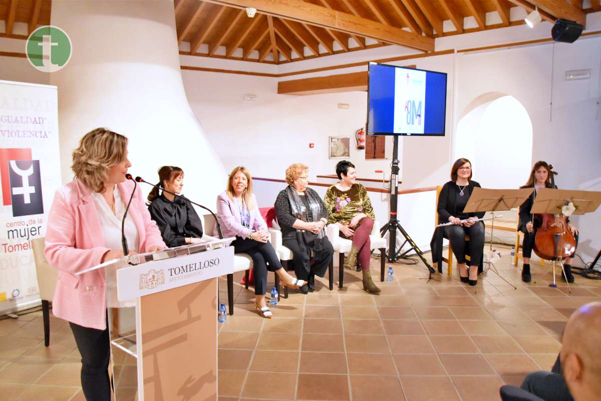 Mercedes González, Isabel Cañas y las hermanas María y Natalia Lara, reconocidas este 8M en Tomelloso