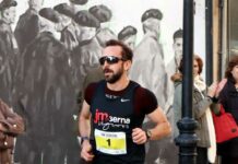 Antonio Benito, policía y triatleta: «Sé lo que es vendimiar, eso te enseña a tener los pies en el suelo»