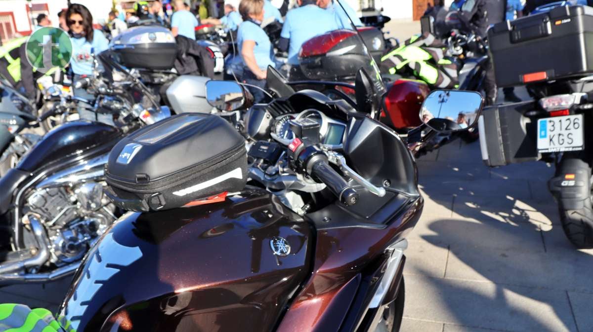 Mas de 60 grandes motos se dan cita en Tomelloso llegadas de toda España y Portugal