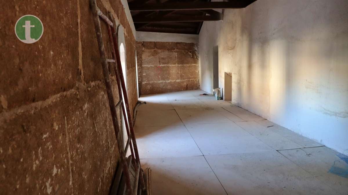 Las obras de la Casa del Gallego de Tomelloso, que acogerá el Museo Marcelo Grande, continúan su avance