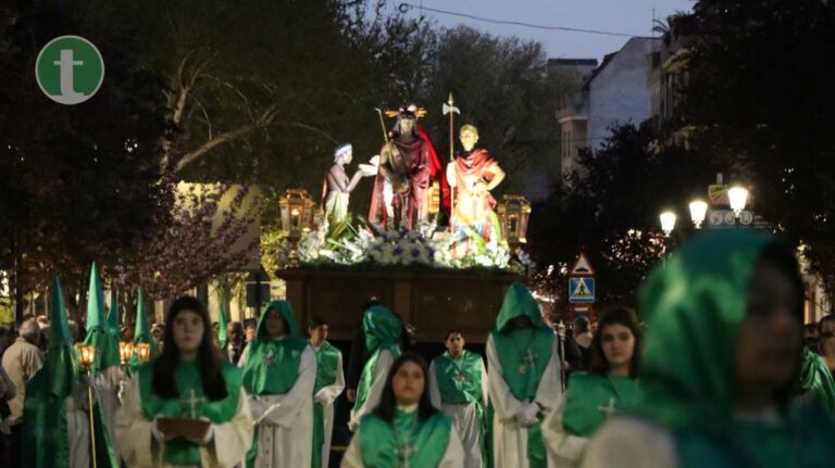 La procesión de la ‘Oración y Juicio de Cristo’ ilumina la noche del Jueves Santo de Tomelloso