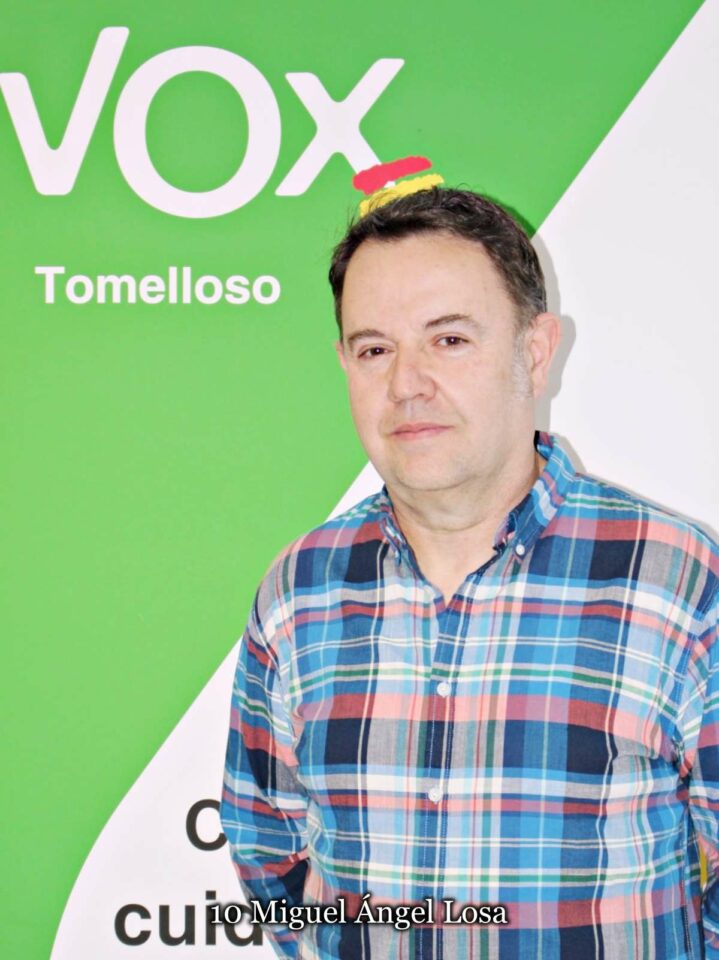 Estas son las fotos de las candidatas y los candidatos de VOX en Tomelloso