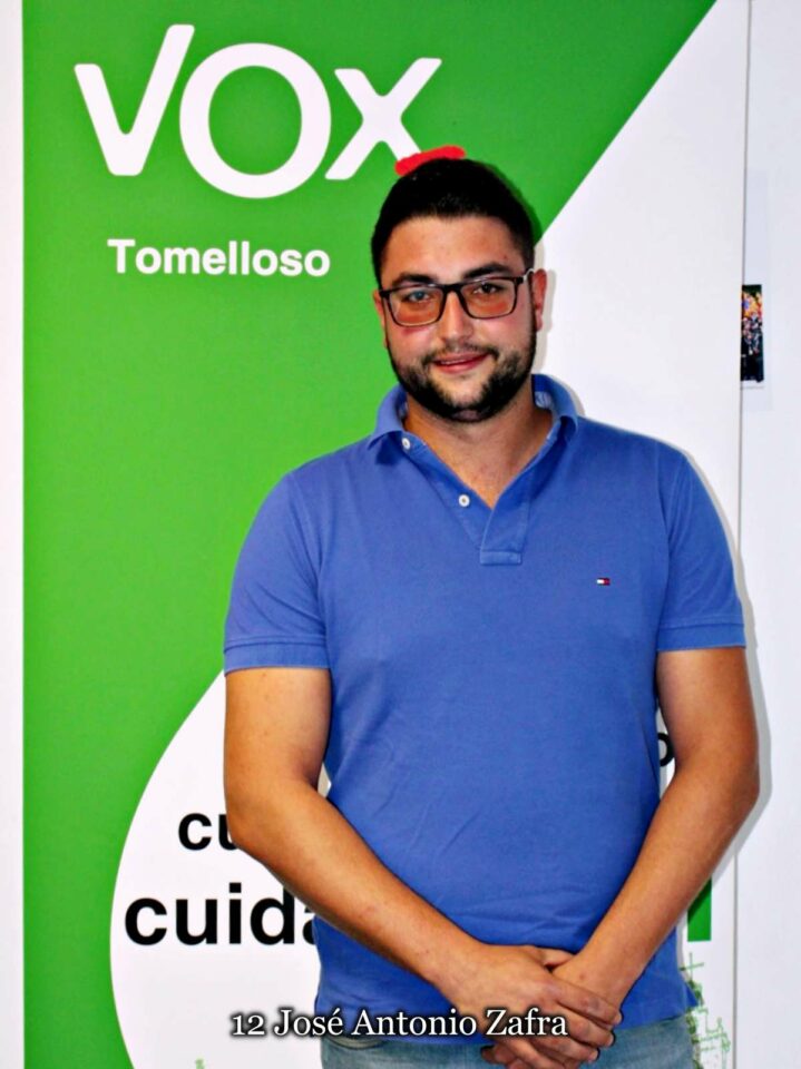 Estas son las fotos de las candidatas y los candidatos de VOX en Tomelloso