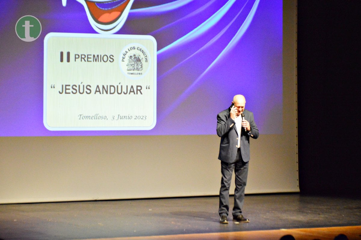 Muchos recuerdos y reconocimientos tomelloseros en la II Gala de Premios 'Jesús Andújar' de Los Canuthi