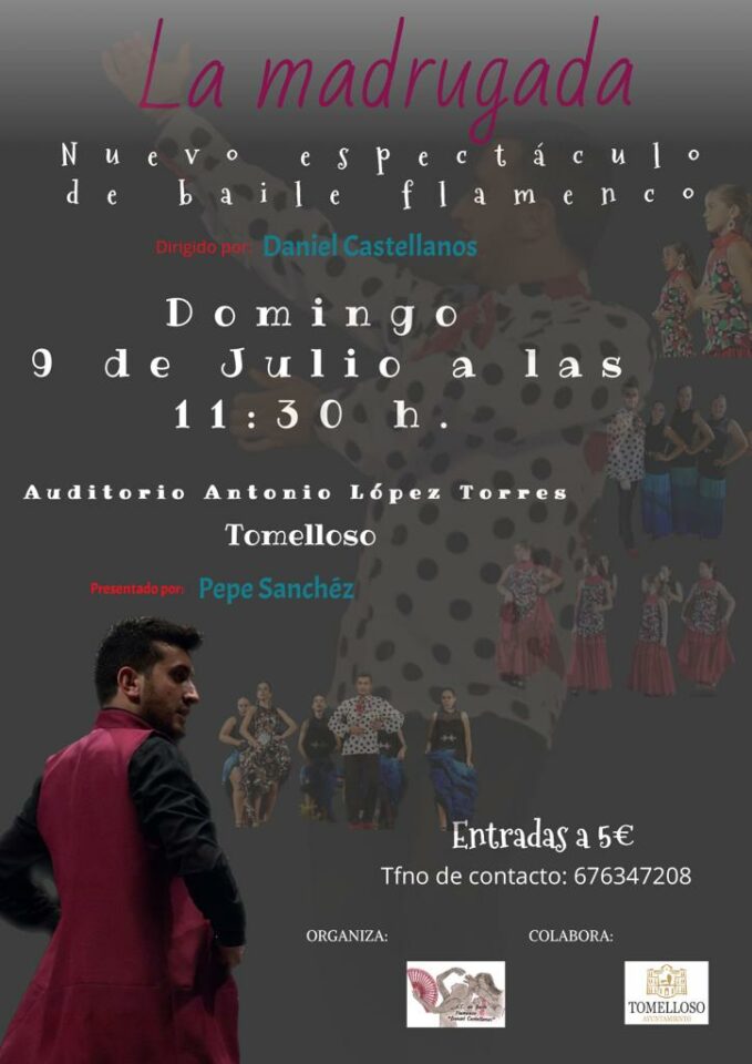 Daniel Castellanos, bailaor flamenco de Tomelloso: "Cuando estoy bailando se me olvidan todos los problemas"