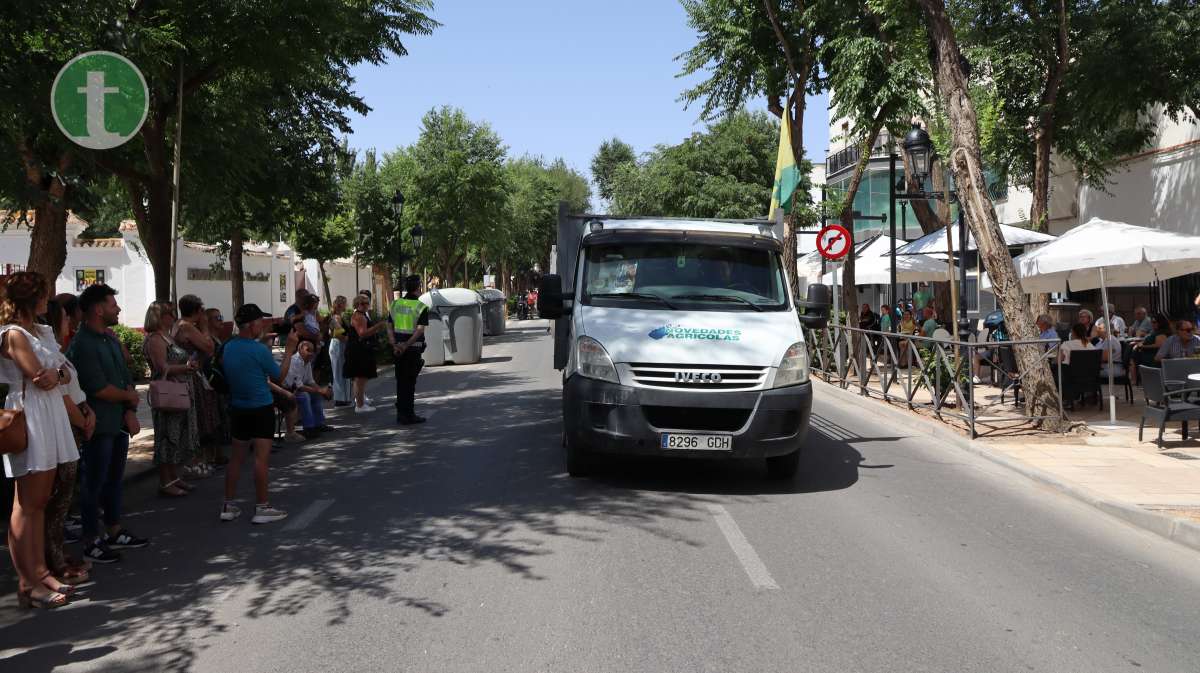 Cientos de camiones toman las calles de Tomelloso para celebrar San Cristóbal