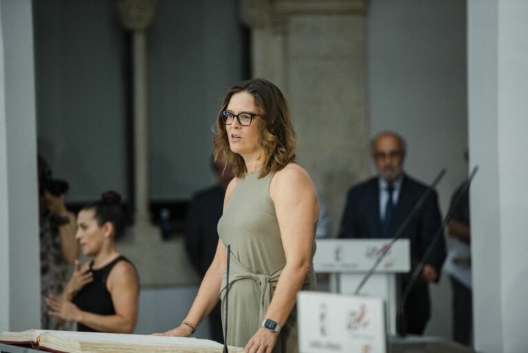 Esther Padilla, nueva portavoz de la Junta, se marca como reto «dar buenas noticias»