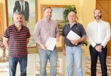 Nuevo convenio entre el C.D. Atlético Tomelloso y el Ayuntamiento por valor de 22.000 euros