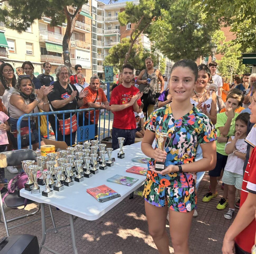 Verona Alserawan, atleta de Tomelloso, arrasa en la “44 carrera popular de las Fiestas de la Elipa” en Madrid