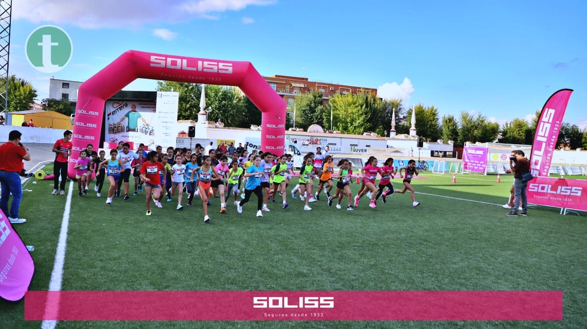 1.300 pequeños atletas participan en las Carreras Infantiles de la 10K CorrenTomelloso 2023