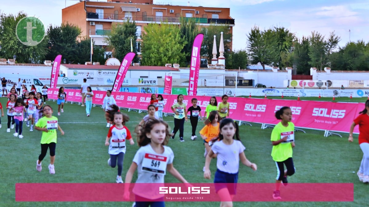 1.300 pequeños atletas participan en las Carreras Infantiles de la 10K CorrenTomelloso 2023