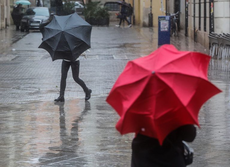 Lluvias en casi todo el país hasta el sábado y una caída de las temperaturas máximas de hasta 10ºC
