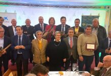 ASAJA Ciudad Real rinde homenaje a Araceli Olmedo y Fernando Villena en su comida de hermandad