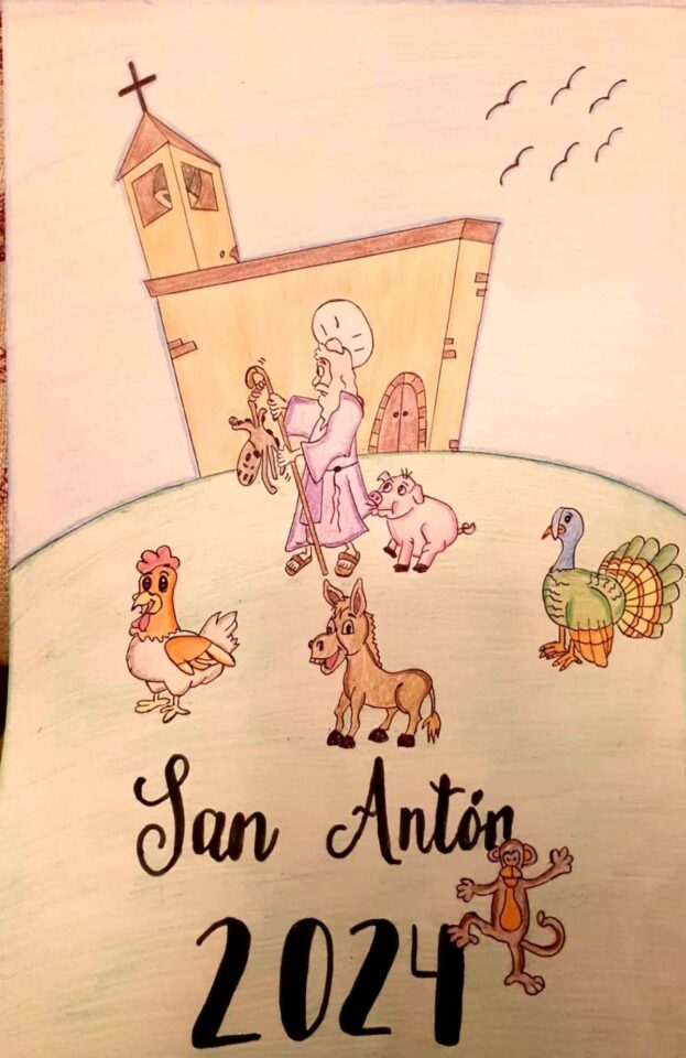 Anunciados los ganadores del II concurso de dibujo escolar "La festividad de San Antón" en Tomelloso