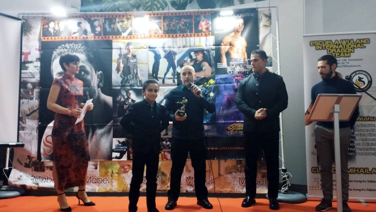 Dos maestros de las artes marciales visitaron Tomelloso en la Gala de la Escuela Wu-Lang Dragon Team