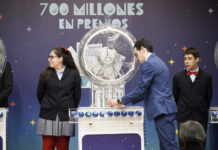 El 57.033, tercer premio de ‘El Niño’, deja dinero en ocho municipios de cuatro provincias de Castilla-La Mancha