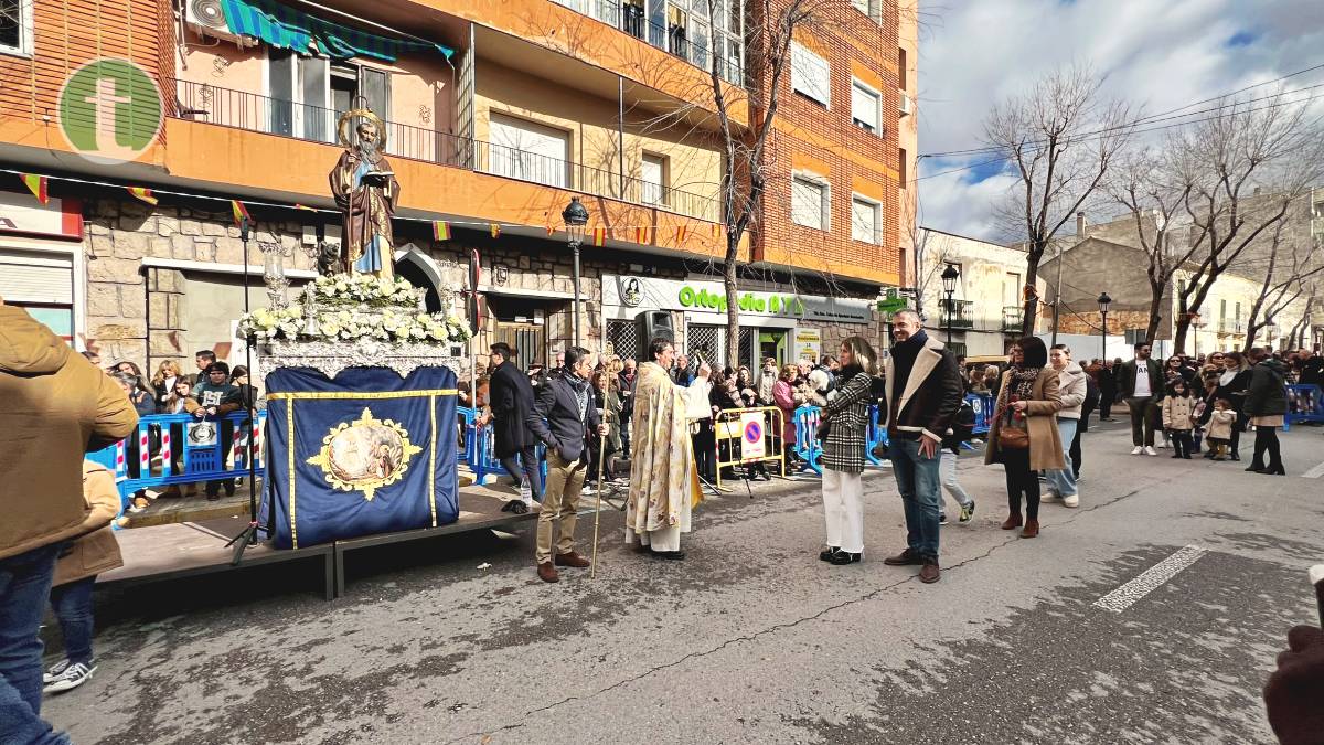 Con la procesión y bendición de cientos de animales se pone fin a la celebración de San Antón en Tomelloso