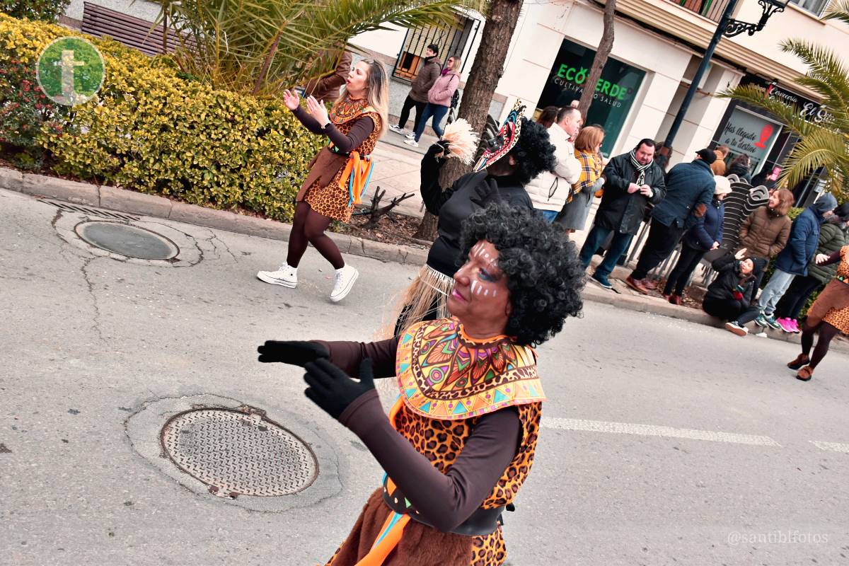 Animales y tribus africanas recorrieron las calles de Tomelloso