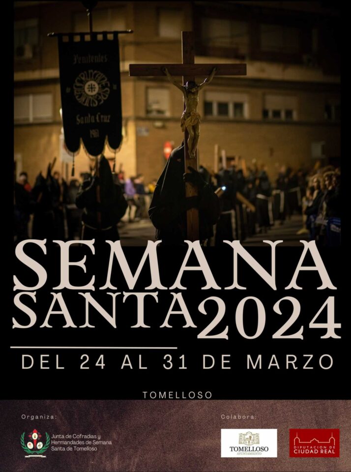 Tomelloso ya tiene cartel para la Semana Santa 2024 y habrá cambios en el recorrido de las procesiones