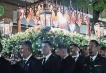 Las calles de Tomelloso se llenan para ver el «Entierro de Cristo»