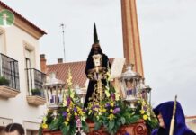 La procesión de Jesús de Medinaceli marca el inicio de Viernes Santo en Tomelloso