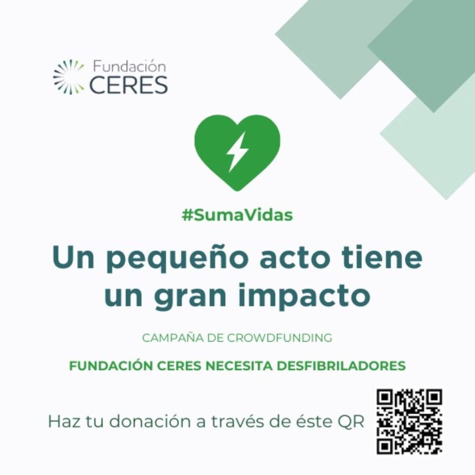 La Fundación CERES de Tomelloso arranca una campaña de crowdfunding para obtener 7 desfibriladores