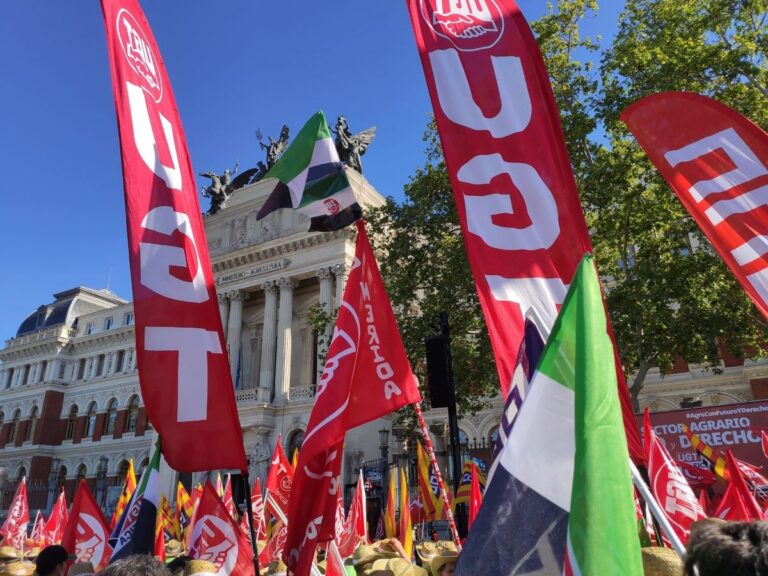 Convocados paros parciales en centros de trabajo el 15 de octubre para «exigir el fin del genocidio en Gaza»