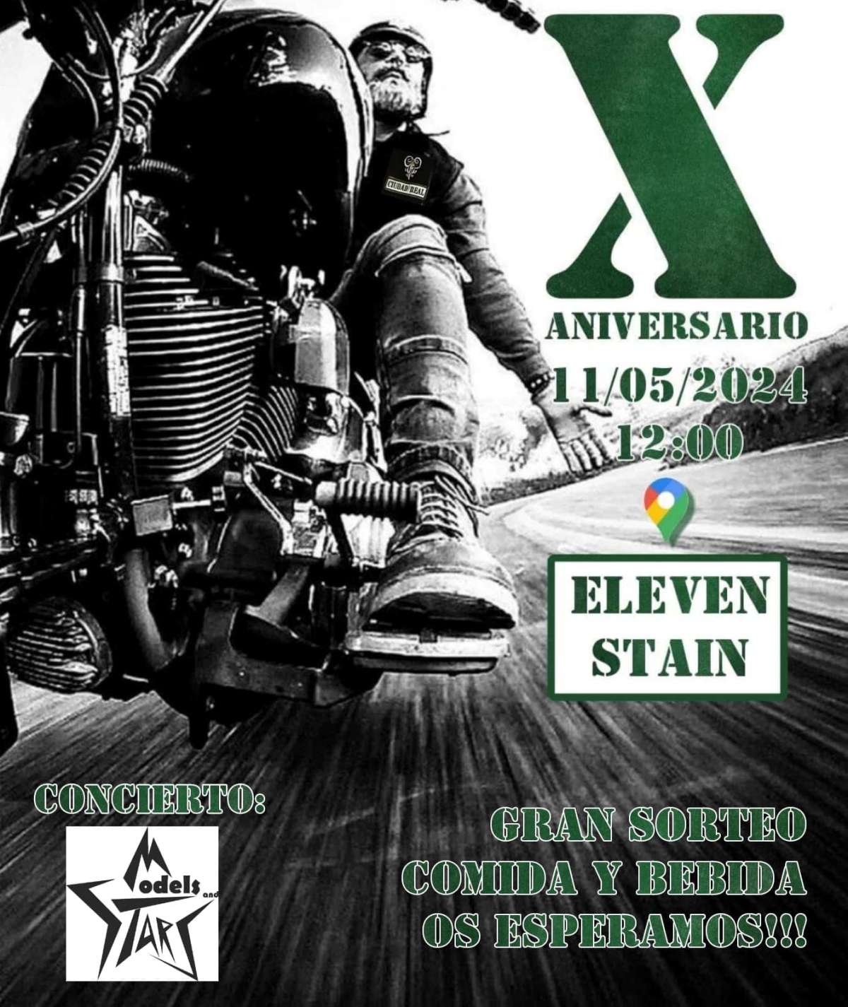 Krakens MC Ciudad Real cumple 10 años y esperan celebrarlo con la llegada de más de 200 motos a Tomelloso