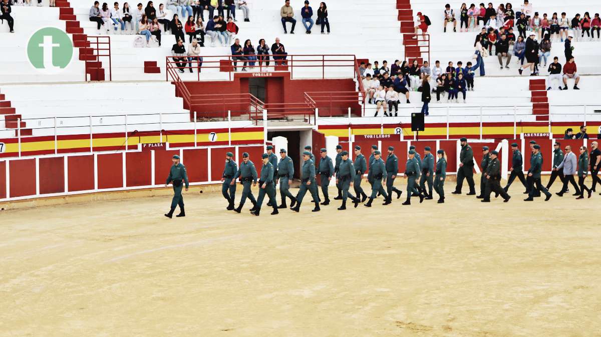 Espectacular demostración de la Guardia Civil en Tomelloso para celebrar su 180 aniversario