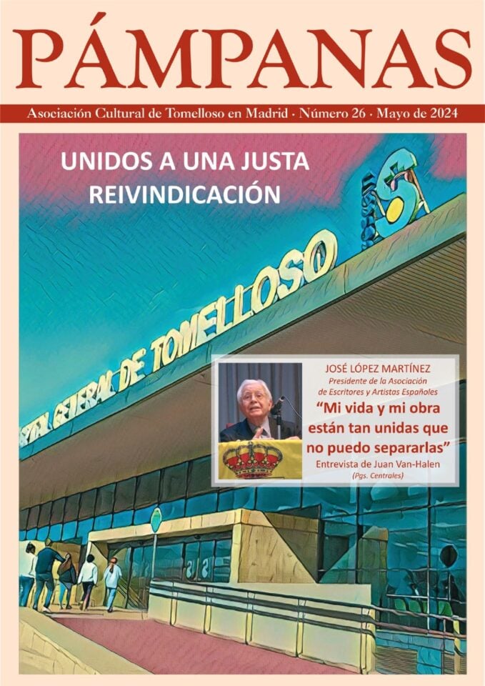 La revista Pámpanas presentará su número 26 en Tomelloso, con especial hincapié en la situación sanitaria