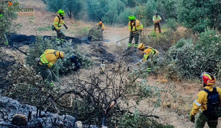 Riesgo extremo de incendio en casi toda Castilla-La Mancha este lunes