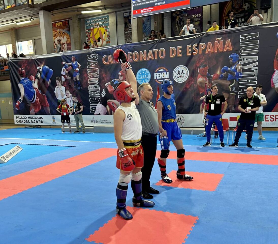 Una medalla de oro y dos de plata para el Alma Matter de Tomelloso en el Campeonato de España de Muay Thai y Kickboxing