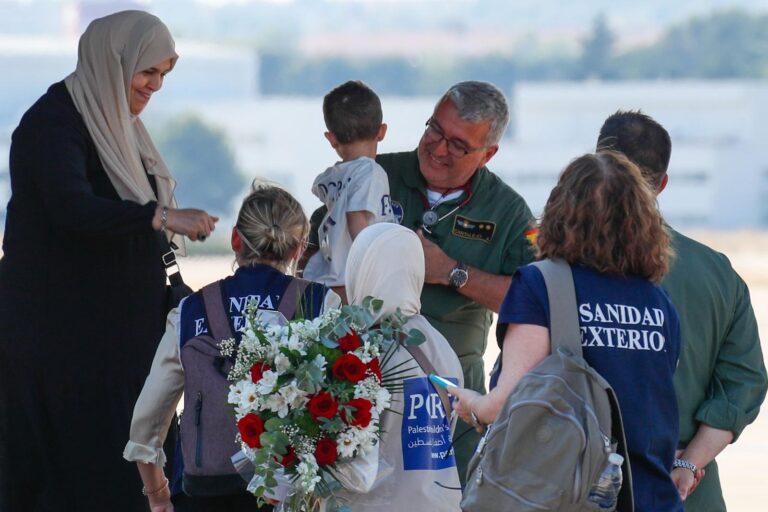 Algunos menores gazatíes llegados a España fueron tratados en Toledo