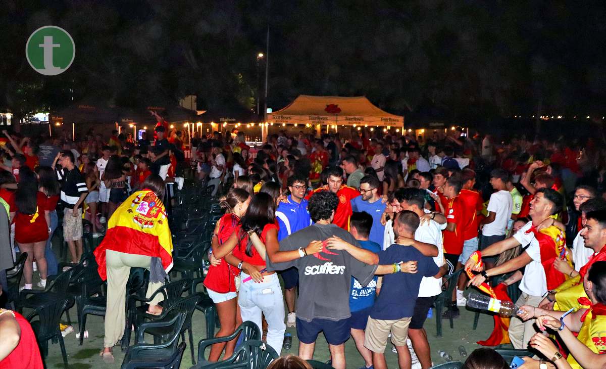 Tomelloso celebra el triunfo de España en la Eurocopa 2024 con una noche inolvidable