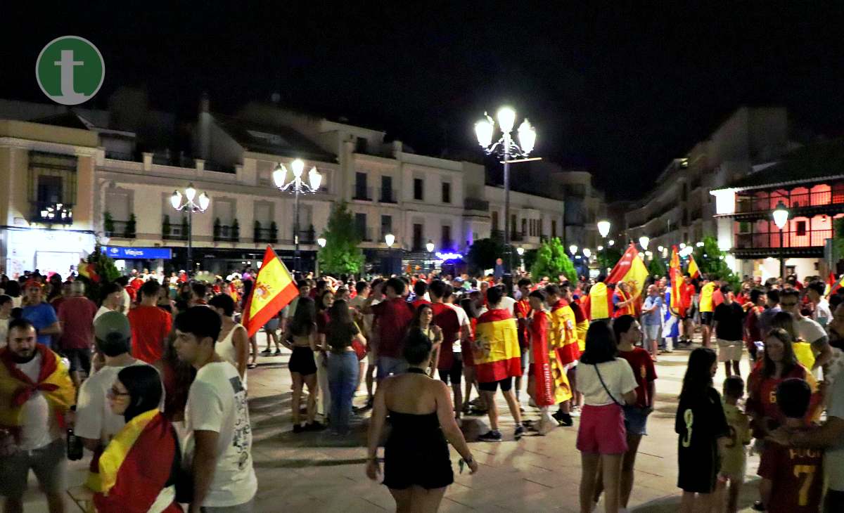 Tomelloso celebra el triunfo de España en la Eurocopa 2024 con una noche inolvidable